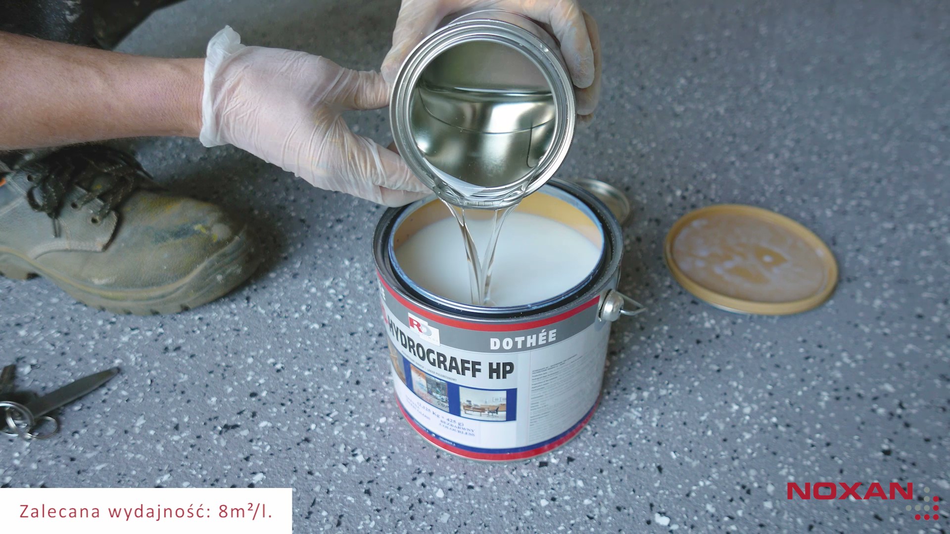 Hydrograff HP dodawanie aktywatora do bazy