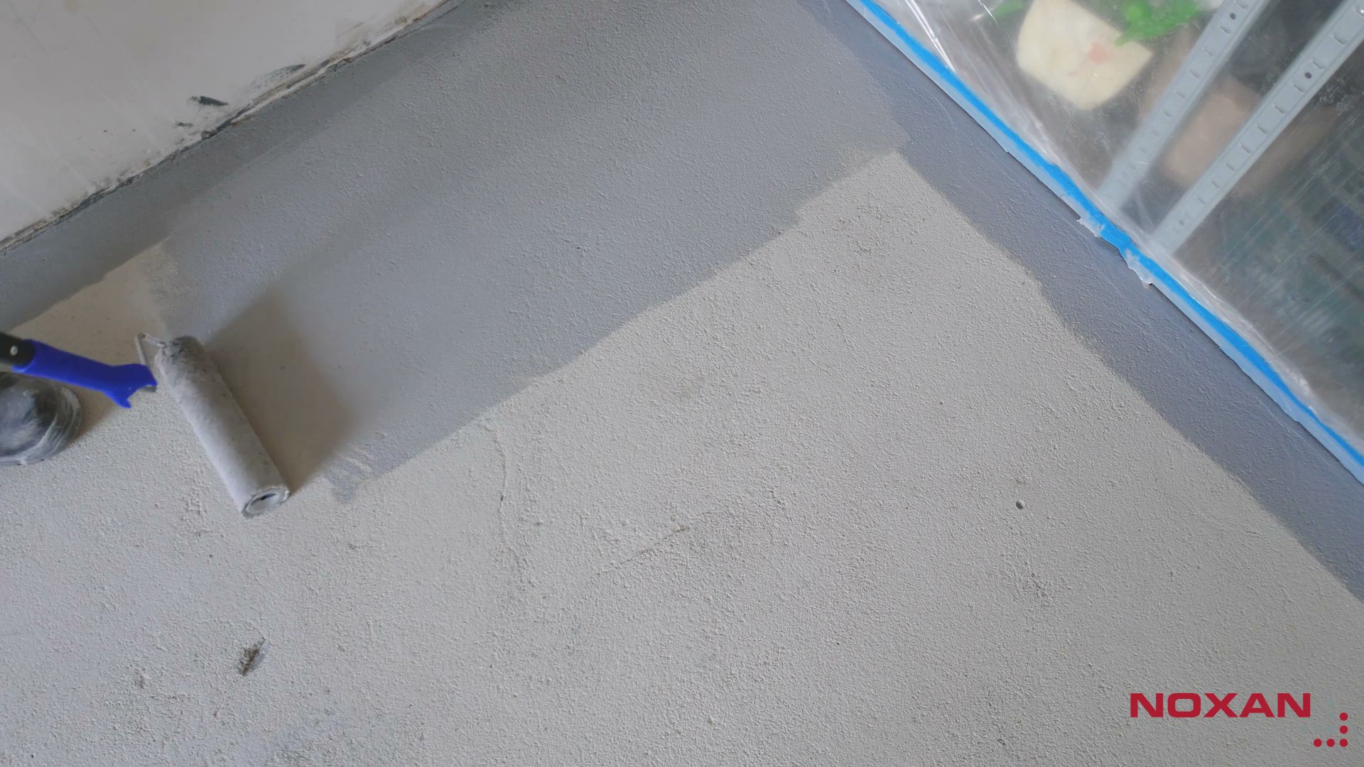 Malowanie pierwszej warstwy gruntującej