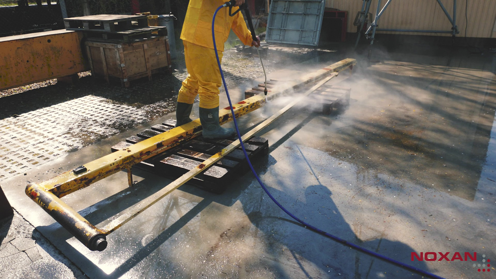 Mycie myjką ciśnieniową