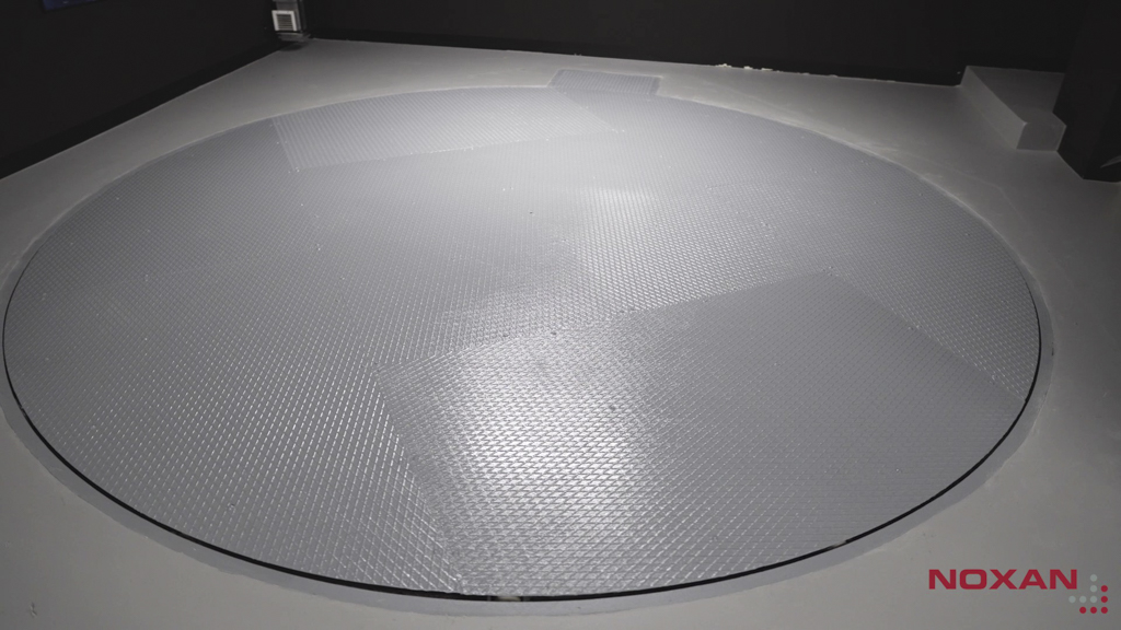 Platforma ze stali po malowaniu