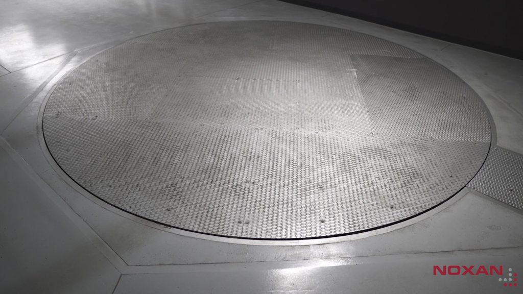 Platforma ze stali przed malowaniem