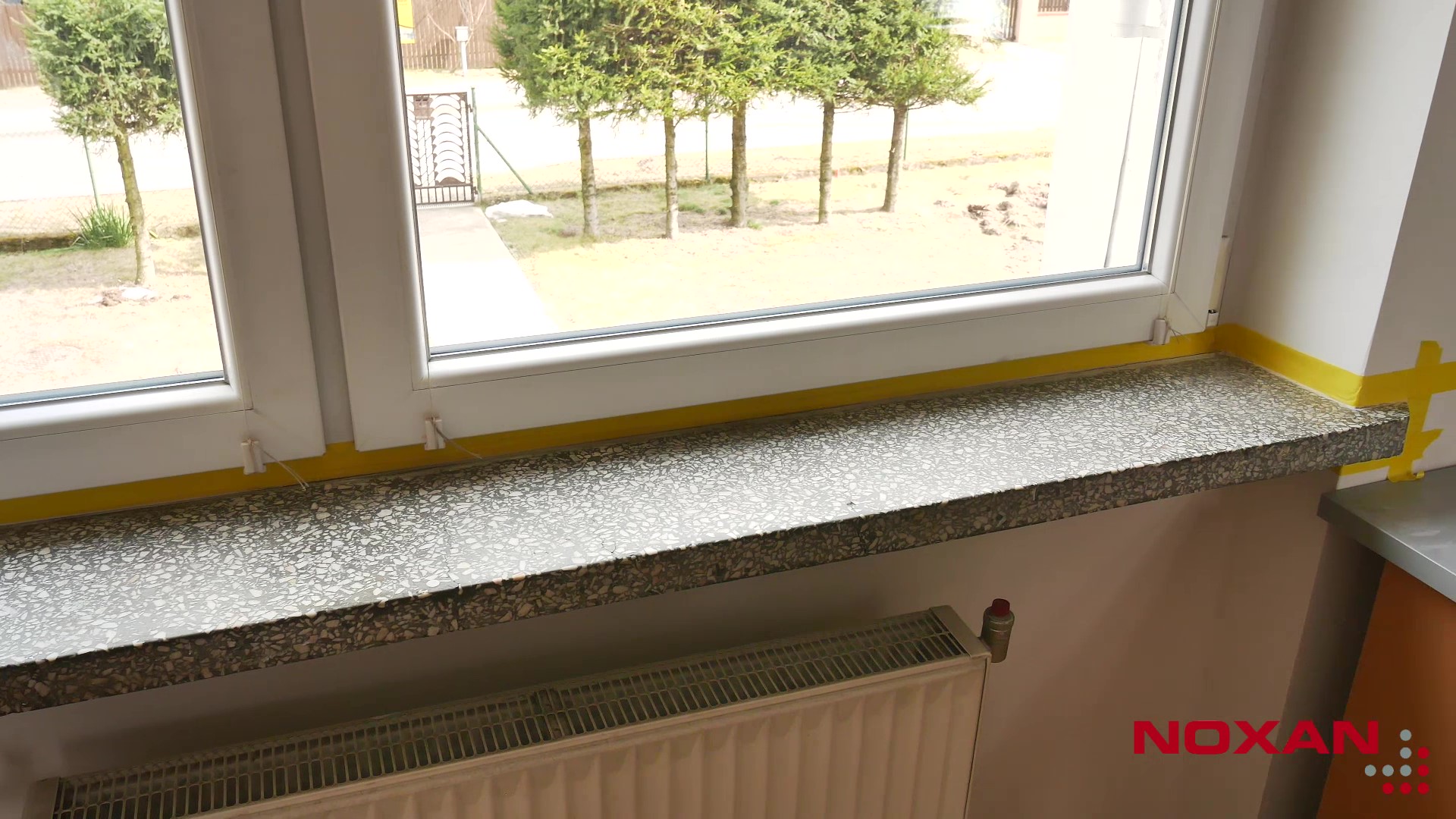 parapet gotowy do malowania