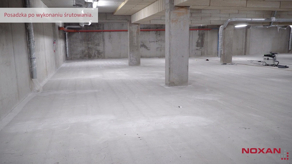 Posadzka po śrutowaniu