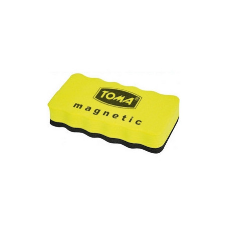Magnetic sponge for dry erase boards