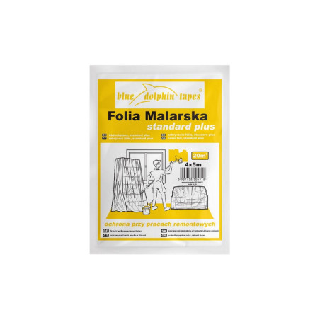 Folia malarska Standard Plus - Blue Dolphin