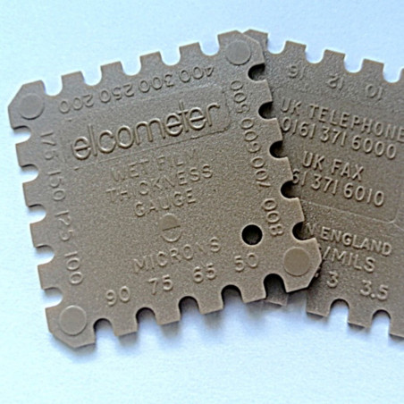 Plastikowy grzebień malarski pomiarowy