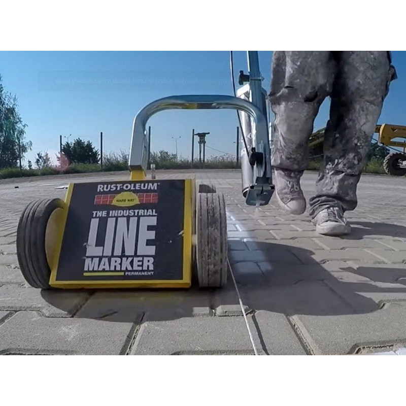 Line-marking cart for sprays Line-marking cart for sprays