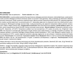 Farba samoczyszcząca RD-Sunguard Farba samoczyszcząca RD-Sunguard