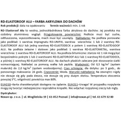 Farba odbijająca promienie słoneczne Elastoroof Alu Farba odbijająca promienie słoneczne Elastoroof Alu