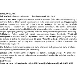 Farba do dachówek - Roof Acryl Farba do dachówek - Roof Acryl