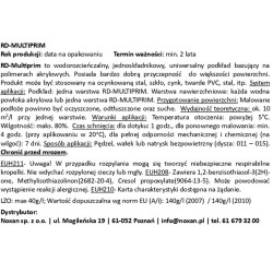 Multiprim - kolory NCS z mieszalnika Multiprim - kolory NCS z mieszalnika