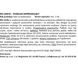 Impregnat do ścian Unifix Impregnat do ścian Unifix