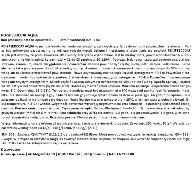 Speedcoat Aqua - RAL colors from the mixer Speedcoat Aqua - RAL colors from the mixer
