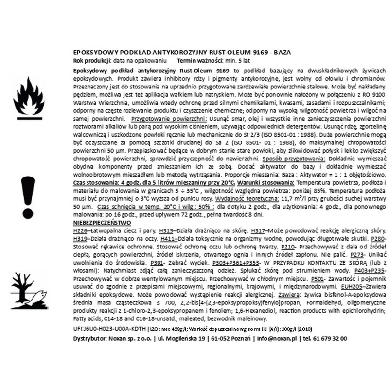 Epoxy primer for rust 9169 Epoxy primer for rust 9169