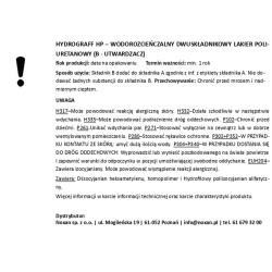 Hydrograff HP - kolory RAL z mieszalnika Hydrograff HP - kolory RAL z mieszalnika