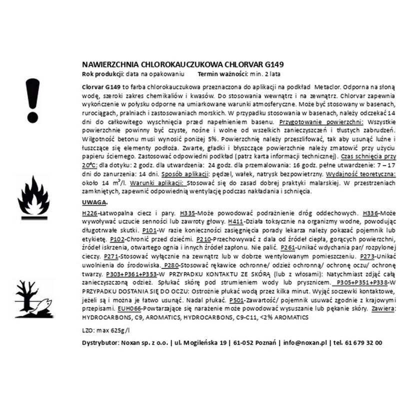 Chlorine rubber pool paint Chlorvar Chlorine rubber pool paint Chlorvar