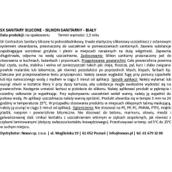 Uszczelniacz akrylowy SX Contractors Uszczelniacz akrylowy SX Contractors