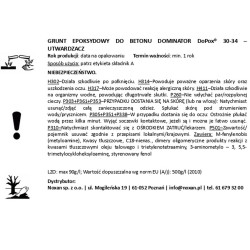 Zaprawa epoksydowa - Dominator DoPox® 30-34 + kwarc Zaprawa epoksydowa - Dominator DoPox® 30-34 + kwarc