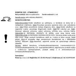 Żywica naprawcza do betonu - Rompox 1505 + kwarc Żywica naprawcza do betonu - Rompox 1505 + kwarc