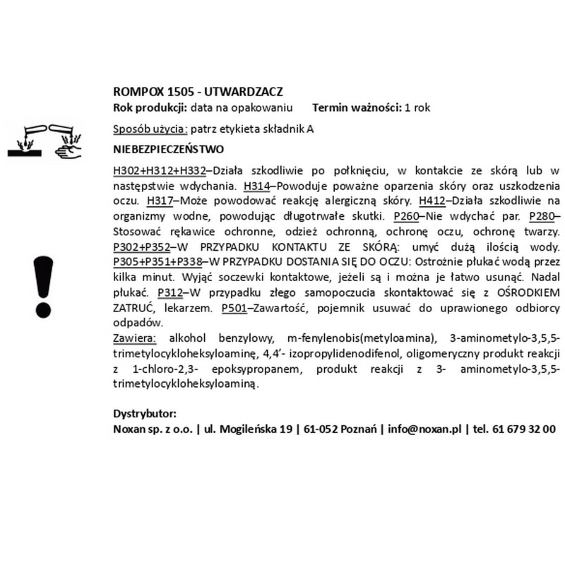 Concrete repair resin - Rompox 1505 + quartz Concrete repair resin - Rompox 1505 + quartz