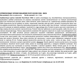 Szybkoschnące spoiwo malarskie - Rust-Oleum 3366 Szybkoschnące spoiwo malarskie - Rust-Oleum 3366