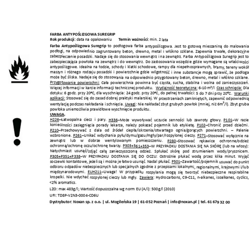 Suregrip anti-slip paint Suregrip anti-slip paint