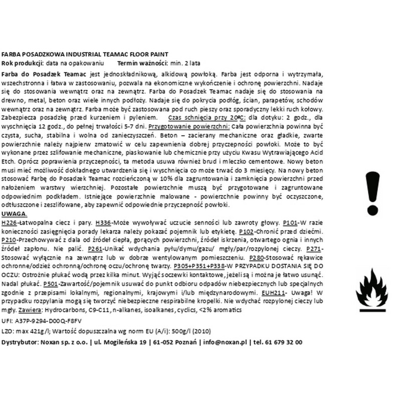 Alkyd paint for floors - Teamac FP Alkyd paint for floors - Teamac FP