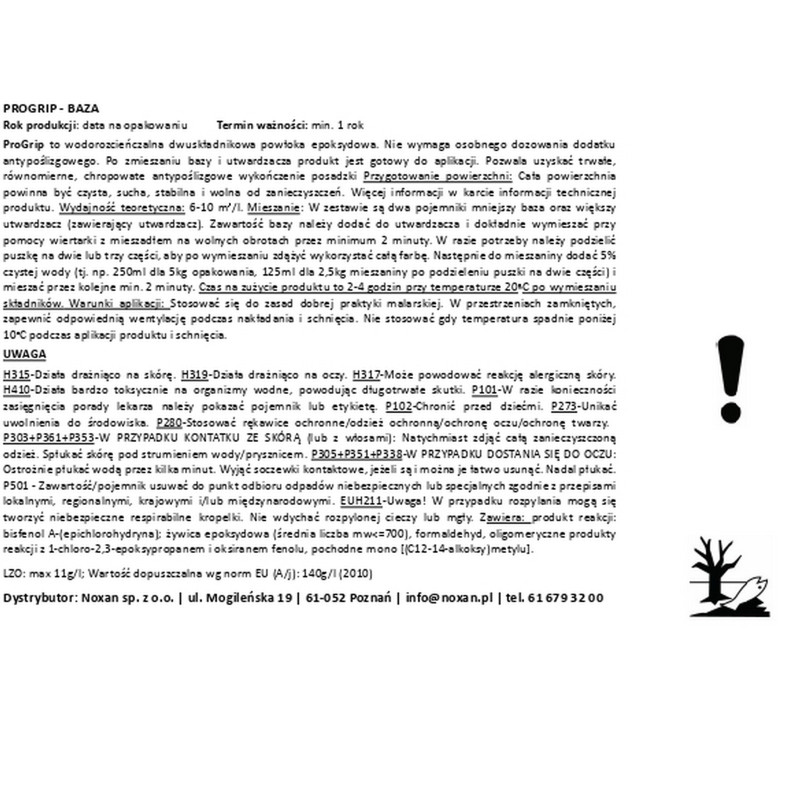 ProGrip anti-slip resin ProGrip anti-slip resin