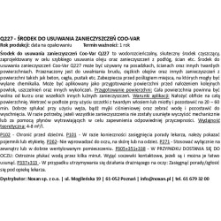 Preparat do odtłuszczania i czyszczenia Oil Remover Q227 Preparat do odtłuszczania i czyszczenia Oil Remover Q227