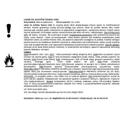 Yacht varnish for wood - V601/27 Yacht varnish for wood - V601/27