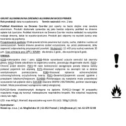 Grunt do drewna twardego - Teamac Aluminium Wood Primer Grunt do drewna twardego - Teamac Aluminium Wood Primer