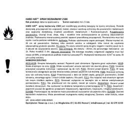 Hard Hat 2500 Clear Spray Hard Hat 2500 Clear Spray