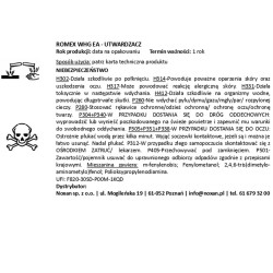 Anti-electrostatic coating - Romex WHG EA Anti-electrostatic coating - Romex WHG EA