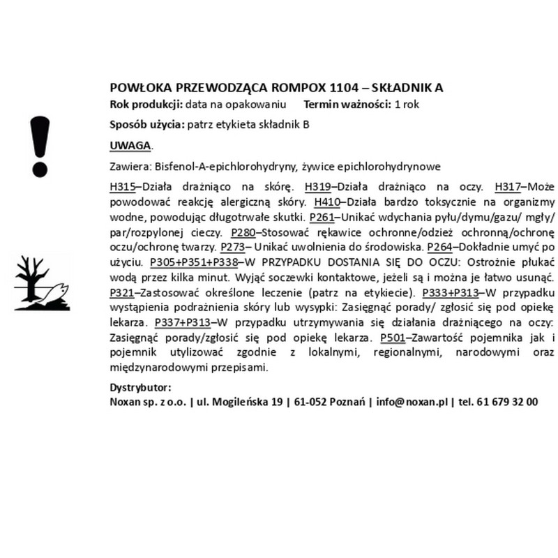 Conductive varnish - Rompox 1104 - Noxan.pl Conductive varnish - Rompox 1104 - Noxan.pl
