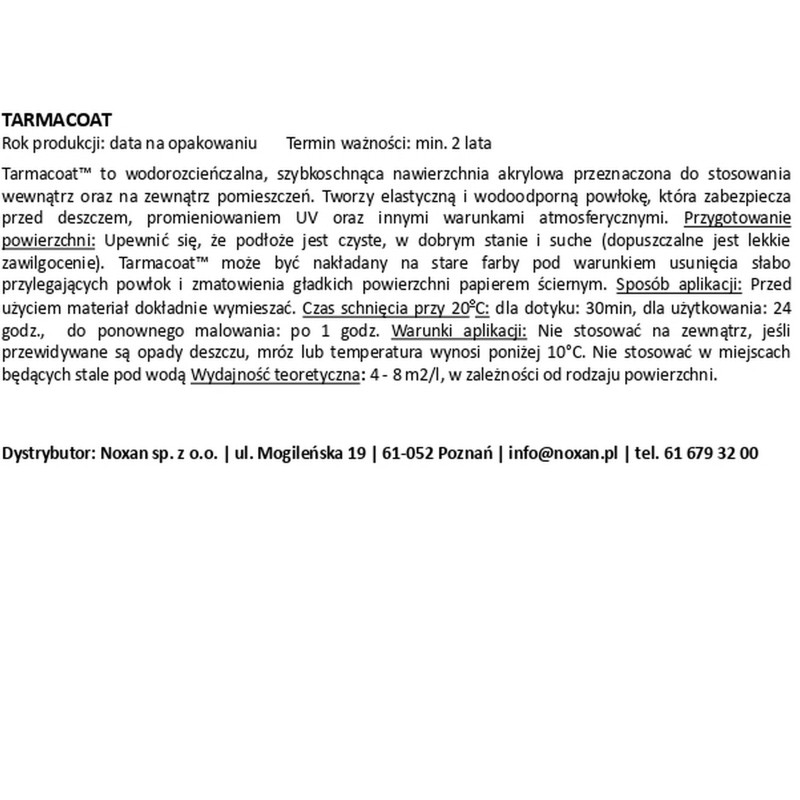 Tarmacoat - Acrylic surface for multiple substrates Tarmacoat - Acrylic surface for multiple substrates