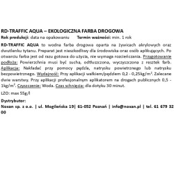 Ecological road paint - Aquaroad Ecological road paint - Aquaroad