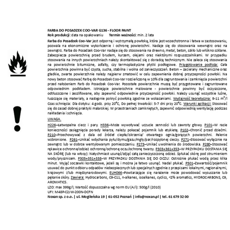 Transparent waterproofing coating - G136T Transparent waterproofing coating - G136T