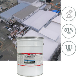 Thermoflex roof heat reduction paint Thermoflex roof heat reduction paint