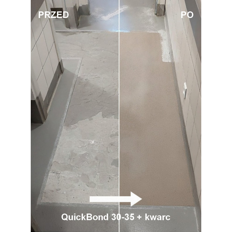 Quick-drying repair mortar - QuickBond 30-35 + quartz Quick-drying repair mortar - QuickBond 30-35 + quartz