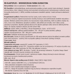 Elastoflex - kolory RAL z mieszalnika Elastoflex - kolory RAL z mieszalnika