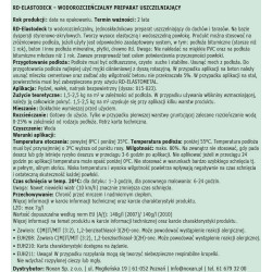 Pokrycia dachowe bezspoinowe - Elastodeck Pokrycia dachowe bezspoinowe - Elastodeck