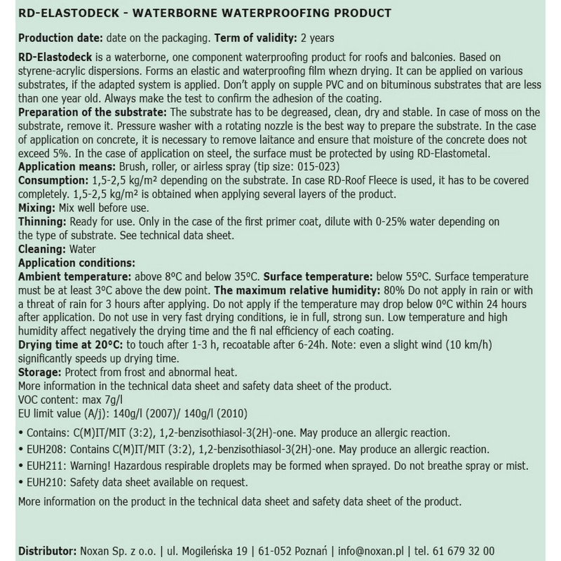 Pokrycia dachowe bezspoinowe - Elastodeck - Noxan.pl Pokrycia dachowe bezspoinowe - Elastodeck - Noxan.pl