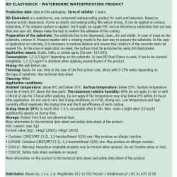 Elastodeck - kolory RAL z mieszalnika Elastodeck - kolory RAL z mieszalnika