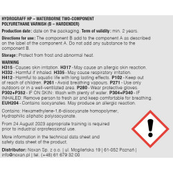 Bezbarwny lakier do ścian Hydrograff HP Bezbarwny lakier do ścian Hydrograff HP