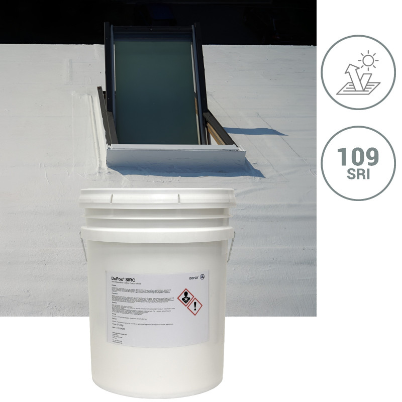 Silikonowa 100% powłoka dachowa biała - DoPox® SiRC - Noxan.pl Silikonowa 100% powłoka dachowa biała - DoPox® SiRC - Noxan.pl
