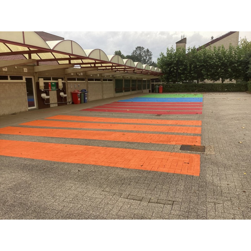 Painting of tennis courts, sports fields - RD-Colortrack - Noxan.pl Painting of tennis courts, sports fields - RD-Colortrack - Noxan.pl