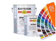 Farba epoksydowa Rust-Oleum 9100 - kolory RAL z mieszalnika