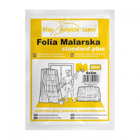 Folia malarska Standard Plus - Blue Dolphin