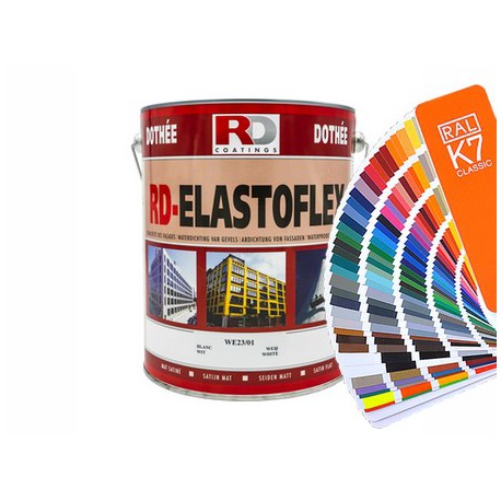 Elastoflex  - kolory RAL z mieszalnika