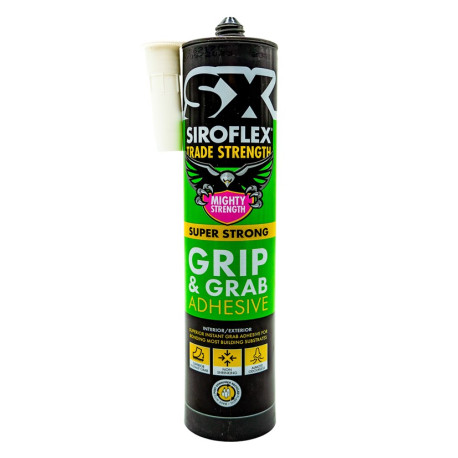 Najsilniejszy klej montażowy, natychmiastowy - Siroflex Grip & Grab